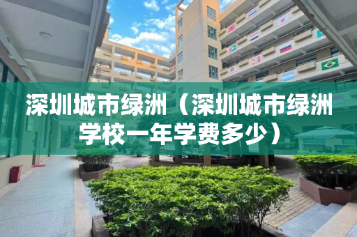 深圳城市绿洲（深圳城市绿洲学校一年学费多少）