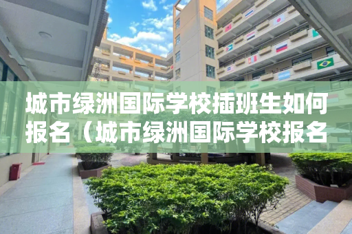 城市绿洲国际学校插班生如何报名（城市绿洲国际学校报名时间）