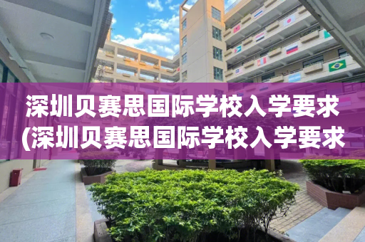 深圳贝赛思国际学校入学要求(深圳贝赛思国际学校入学要求高吗)
