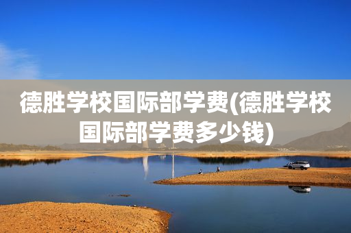 德胜学校国际部学费(德胜学校国际部学费多少钱)