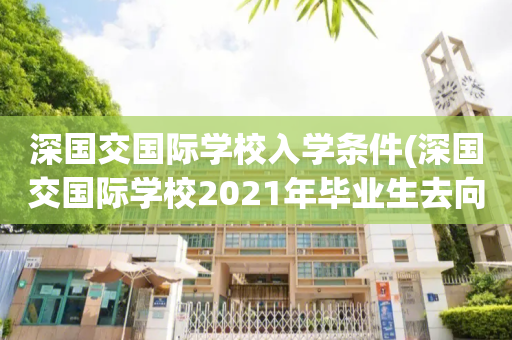 深国交国际学校入学条件(深国交国际学校2021年毕业生去向)