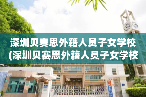 深圳贝赛思外籍人员子女学校(深圳贝赛思外籍人员子女学校教师招聘)